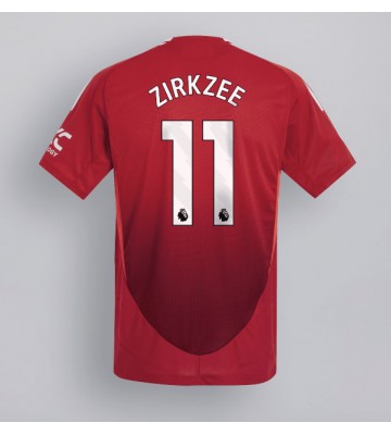 Manchester United Joshua Zirkzee #11 Hemmatröja 2024-25 Kortärmad